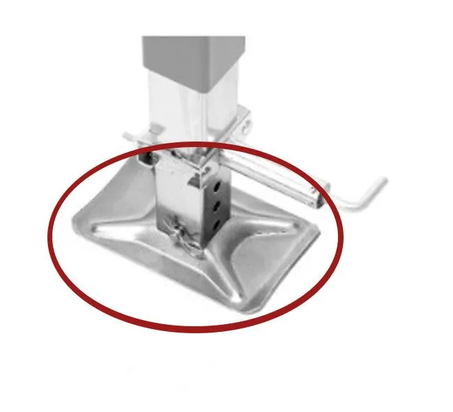 Landing Gear Foot and Pin (Rec